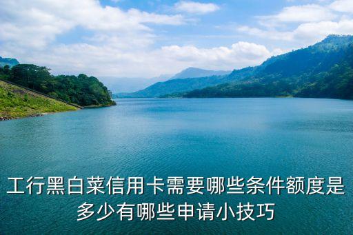黑白用户都可以申请的信用卡,逾期用户可以申请信用卡吗