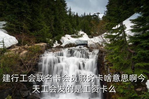 公会信用卡是什么，邮政工会卡是信用卡吗
