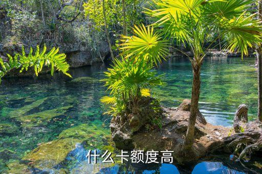 什么卡额度高