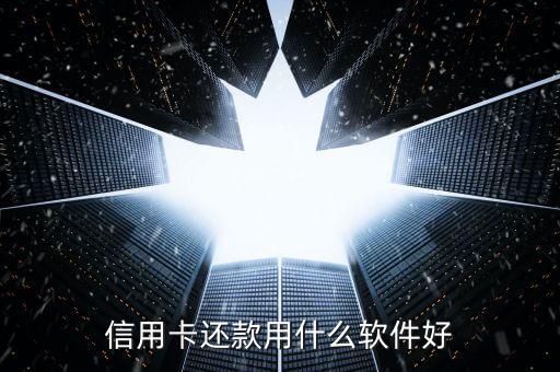 信用卡还款用什么软件好