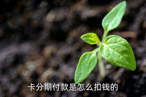 信用卡分期扣总金额,分期手续费是否占用信用卡额度