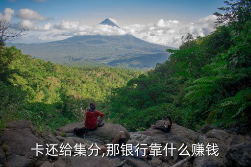 卡还给集分,那银行靠什么赚钱