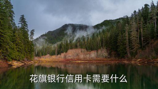 花旗银行信用卡需要什么