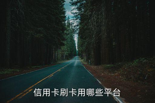 刷信用卡一般用什么软件，有什么好的信用卡刷卡app
