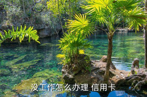 没工作怎么办理 信用卡