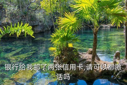 银行给我邮了两张信用卡,请可以都激活吗