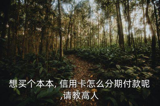 日本信用卡分期买笔记本