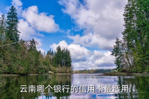 云南哪个银行的信用卡最适用