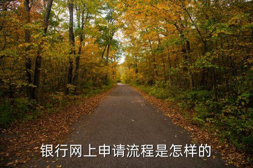银行网上申请流程是怎样的