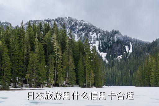 日本旅游用什么信用卡合适