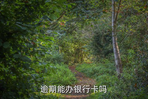 逾期能办银行卡吗