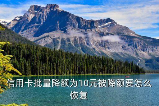 信用卡还款一次降额,信用卡减多少恐怕还是放进去比较好