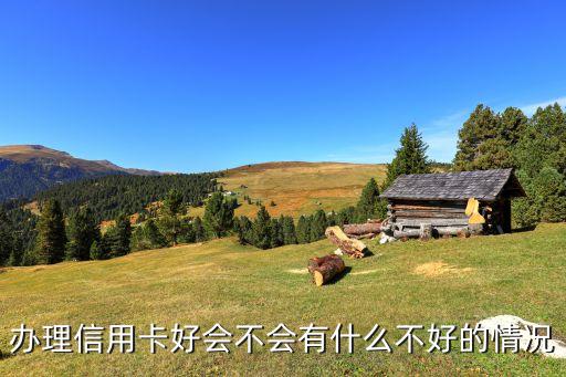 办理信用卡好会不会有什么不好的情况