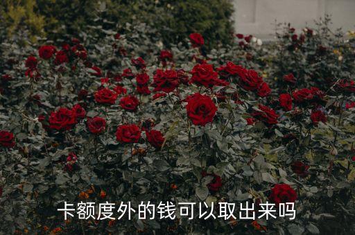 信用卡额度不能直接提现吗,为什么信用卡有额度就不能提现
