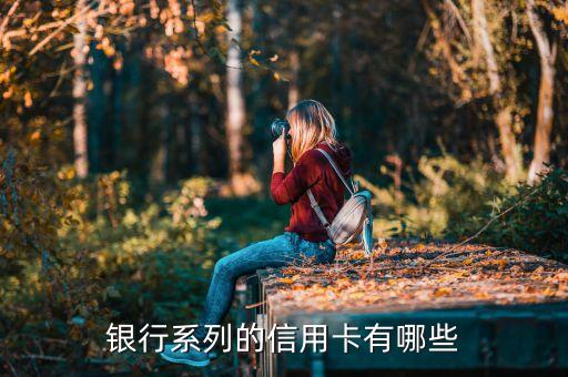 银行系列的信用卡有哪些