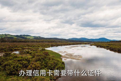 办理信用卡需要带什么证件