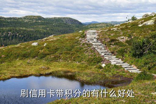 刷信用卡带积分的有什么好处
