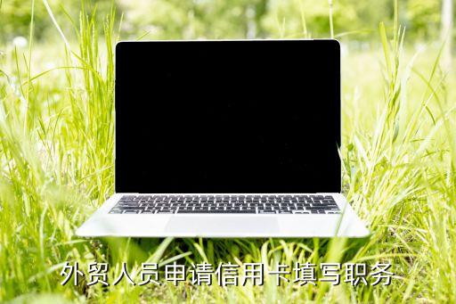 信用卡填什么职务，外贸人员申请信用卡填写职务