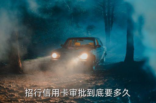 信用卡审核什么久，信用卡审核要多久