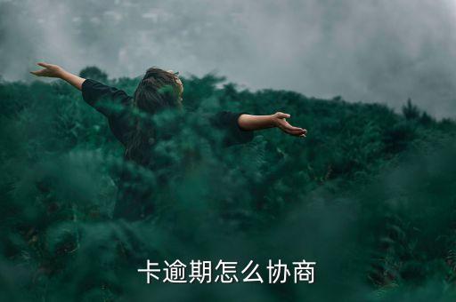 卡逾期怎么协商