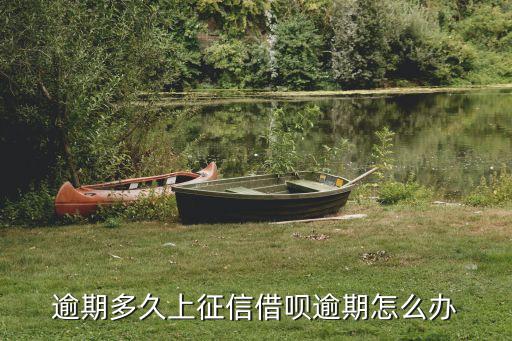逾期多久上征信借呗逾期怎么办