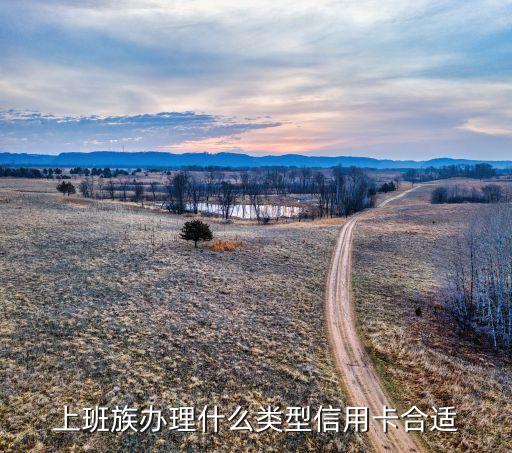 上班族办理什么类型信用卡合适