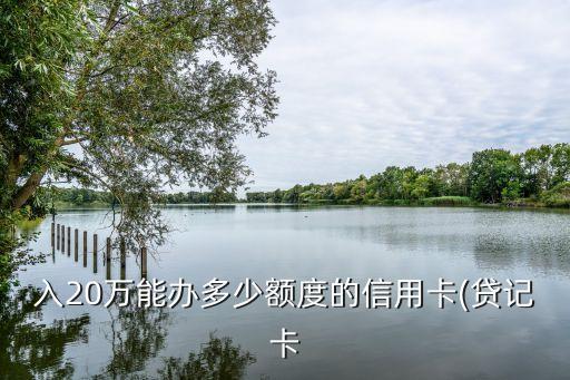 入20万能办多少额度的信用卡(贷记卡