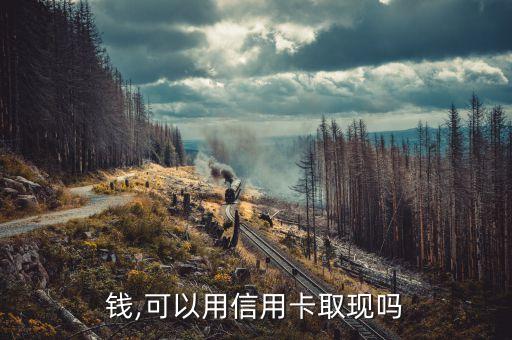 钱,可以用信用卡取现吗