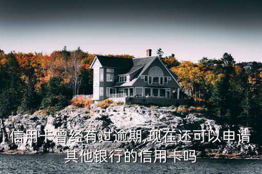 信用卡曾经有过逾期,现在还可以申请其他银行的信用卡吗