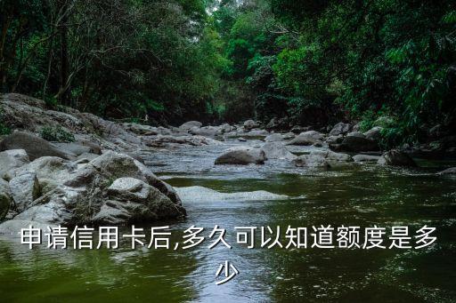 开通信用卡多久能查到额度,信用卡开通后多久可以使用