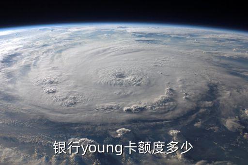 银行young卡额度多少