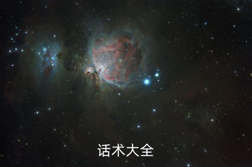 话术大全