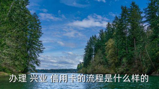 办理 兴业 信用卡的流程是什么样的