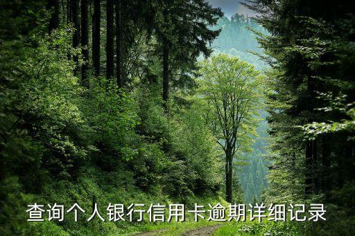 怎样查出信用卡逾期时间,怎么才能查出信用卡逾期了