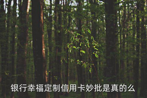幸福分期信用卡有实卡吗,工行幸福分期信用卡