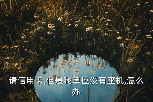 请信用卡,但是我单位没有座机,怎么办