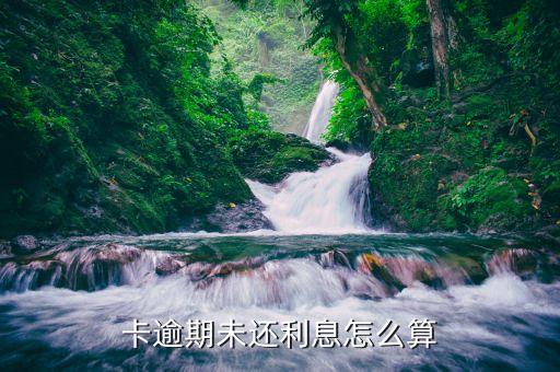 卡逾期未还利息怎么算