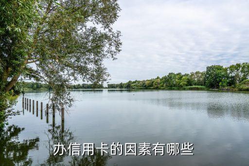 办信用卡的因素有哪些