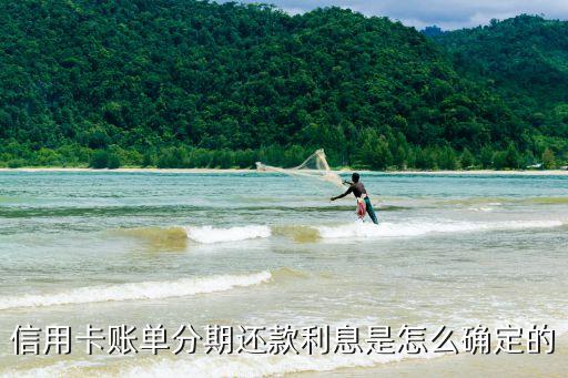 信用卡账单分期还款利息是怎么确定的