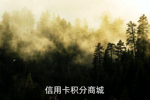 信用卡积分商城