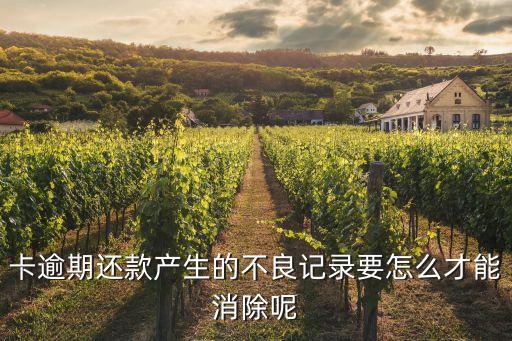 信用卡有逾期怎样清除,如何清除信用卡逾期记录