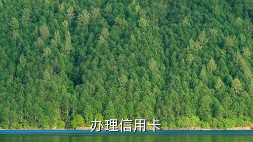办理信用卡