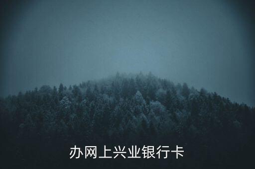 办网上兴业银行卡