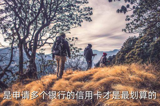 是申请多个银行的信用卡才是最划算的