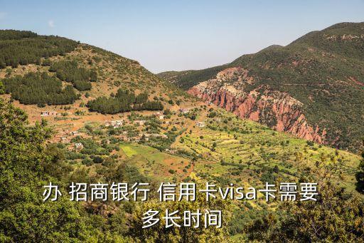办 招商银行 信用卡visa卡需要多长时间