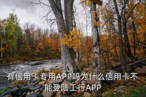 有信用卡专用APP吗为什么信用卡不能登陆工行APP