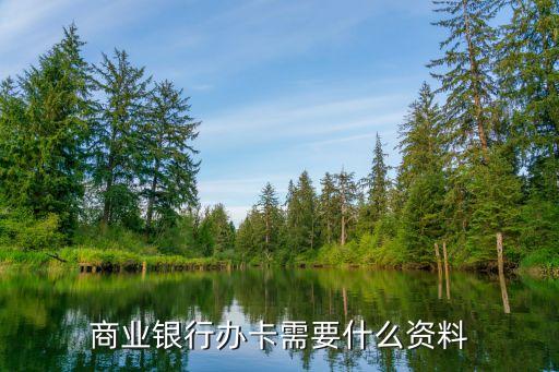 商业银行办卡需要什么资料
