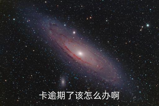 卡逾期了该怎么办啊