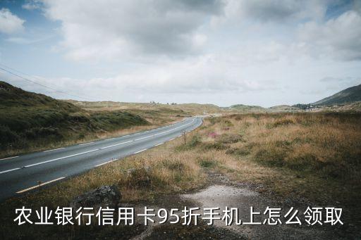 农业银行信用卡95折手机上怎么领取