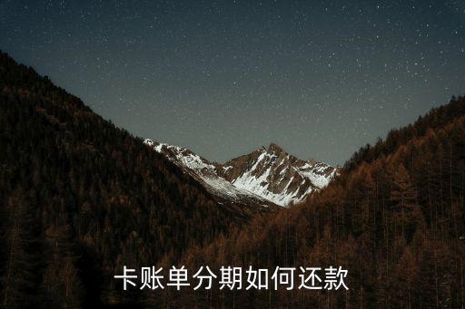 信用卡怎么消费能分期还款,招行的分期信用卡怎么样